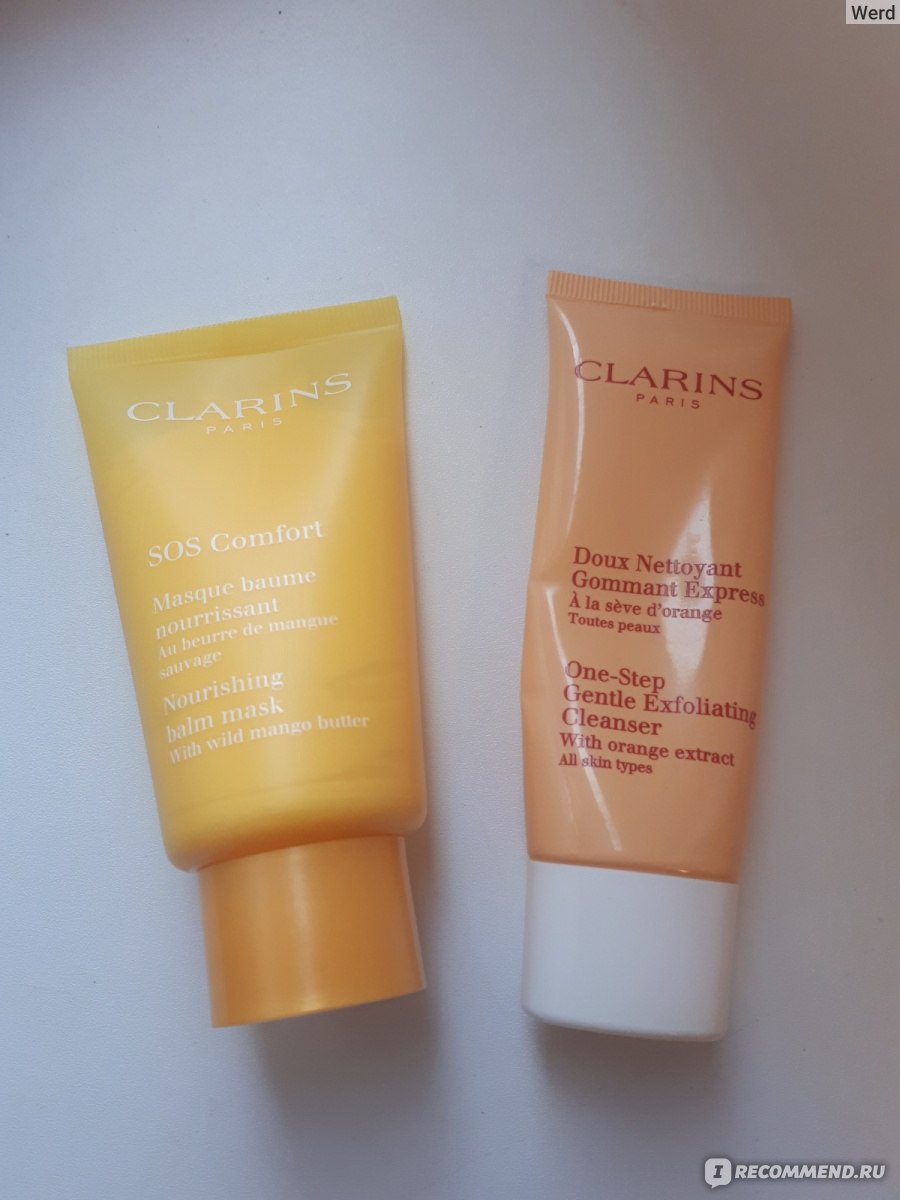 Маска для лица Clarins SOS Comfort Питательная с маслом манго фото