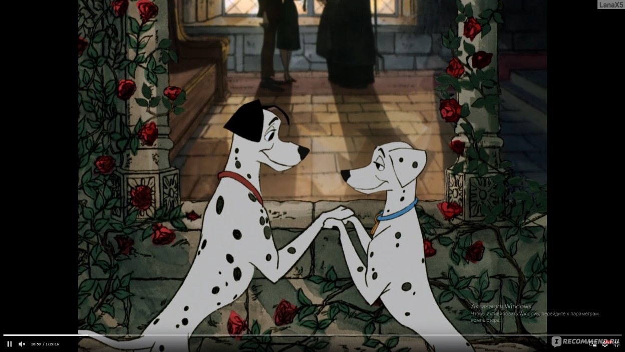 101 далматинец / One hundred and one dalmatians (1961) - «Добрый мультик  для всей семьи.» | отзывы