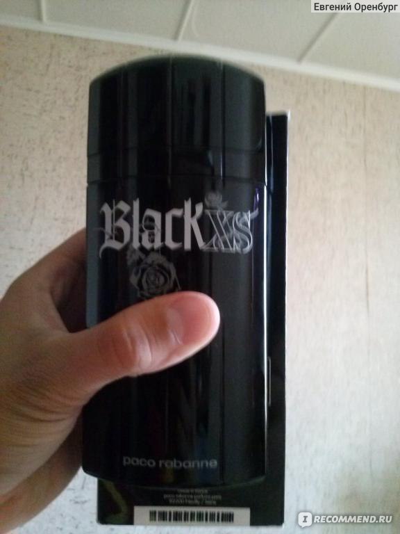 Paco Rabanne Black XS MEN фото