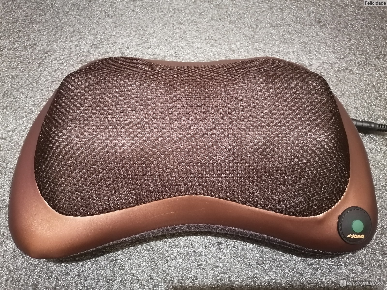 Массажная подушка Car&Home с инфракрасным подогревом Massager Pillow FP - 8028 "Car&Home" фото