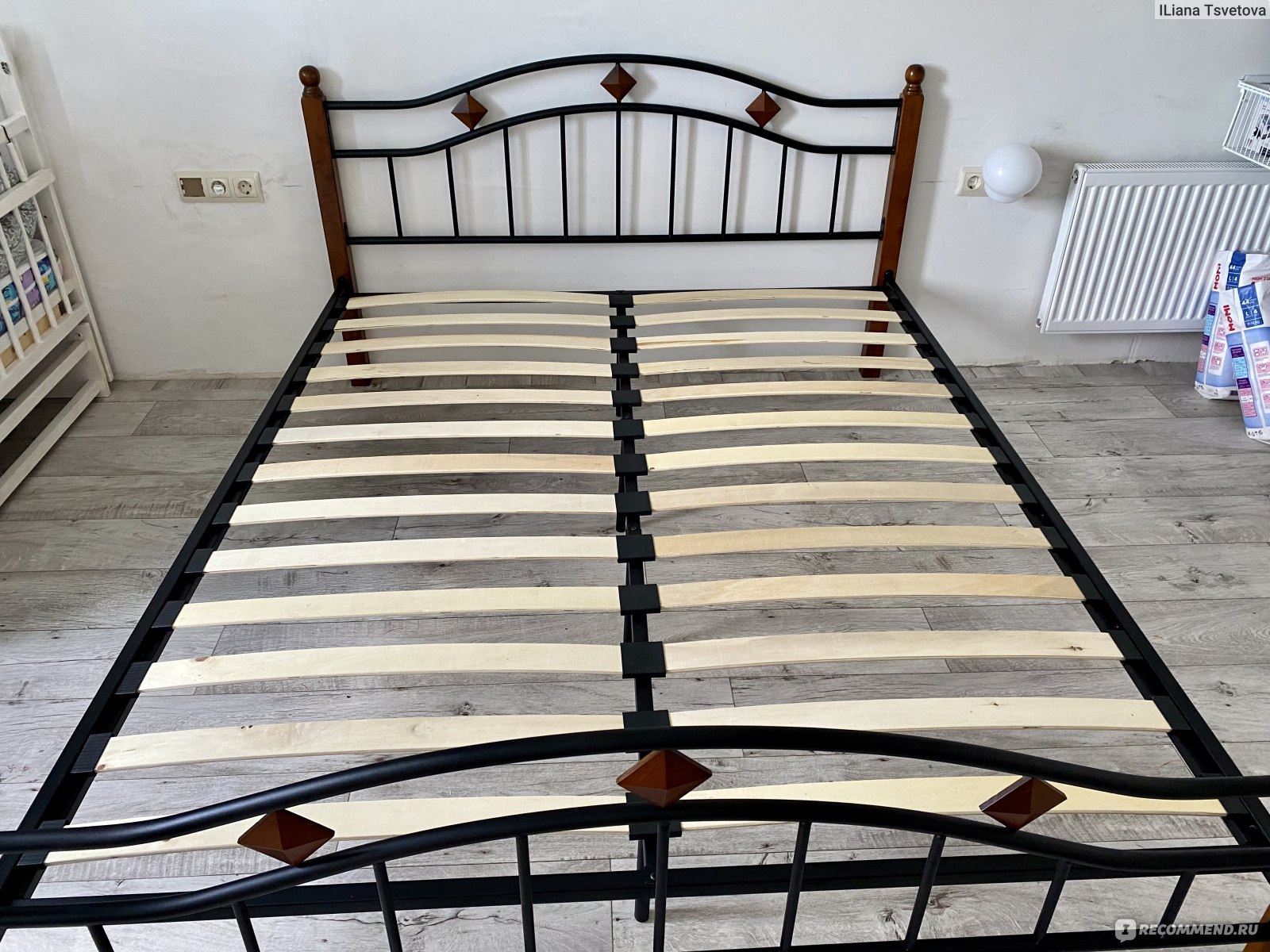 Кровать односпальная с матрасом малайзия