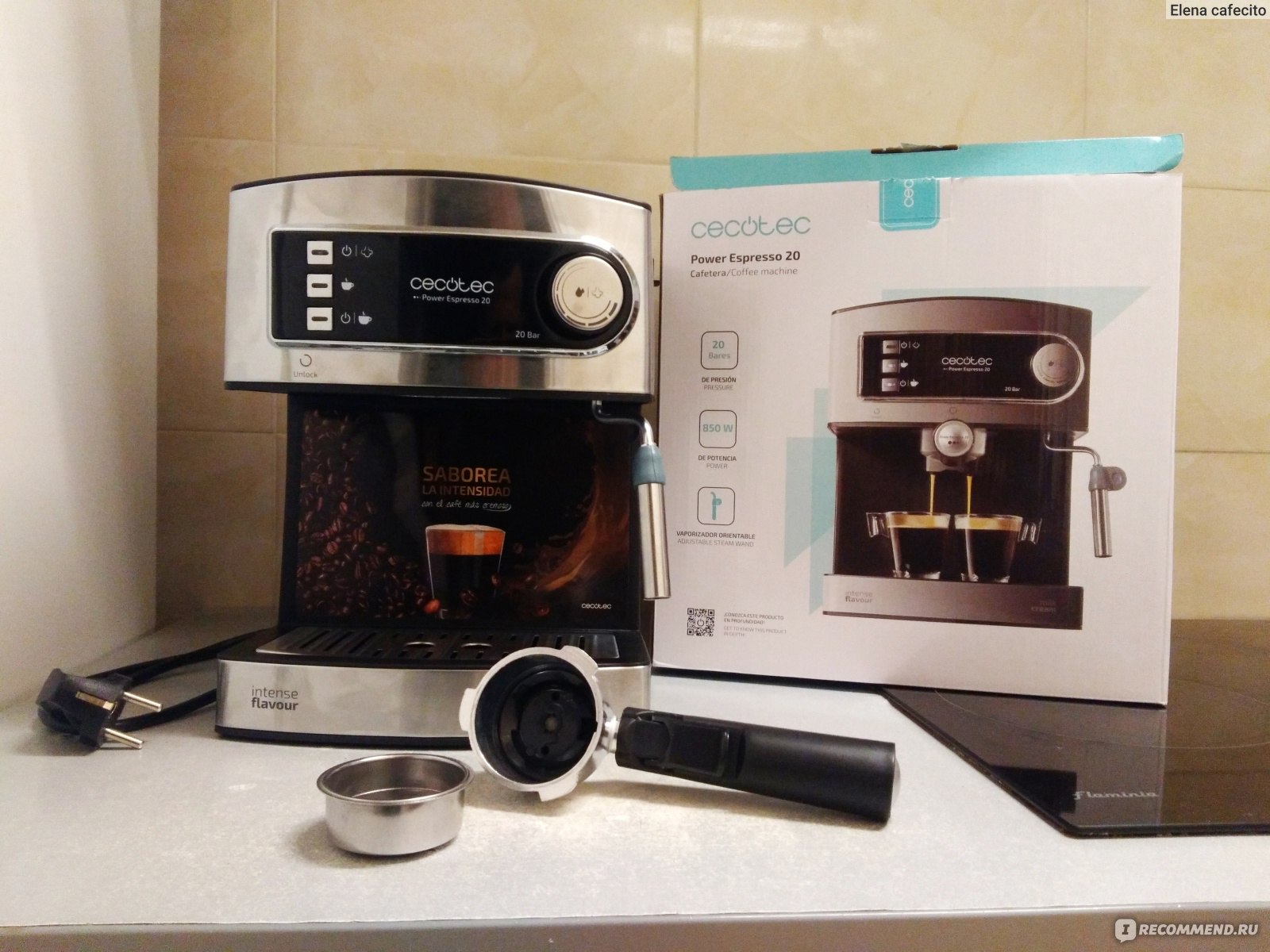 Cecotec Power Espresso 20 Cafetera Express 850W
