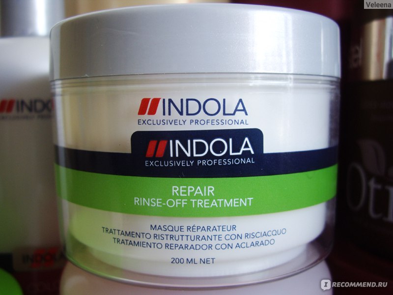 Indola маска восстанавливающая для волос innova repair rinse off treatment