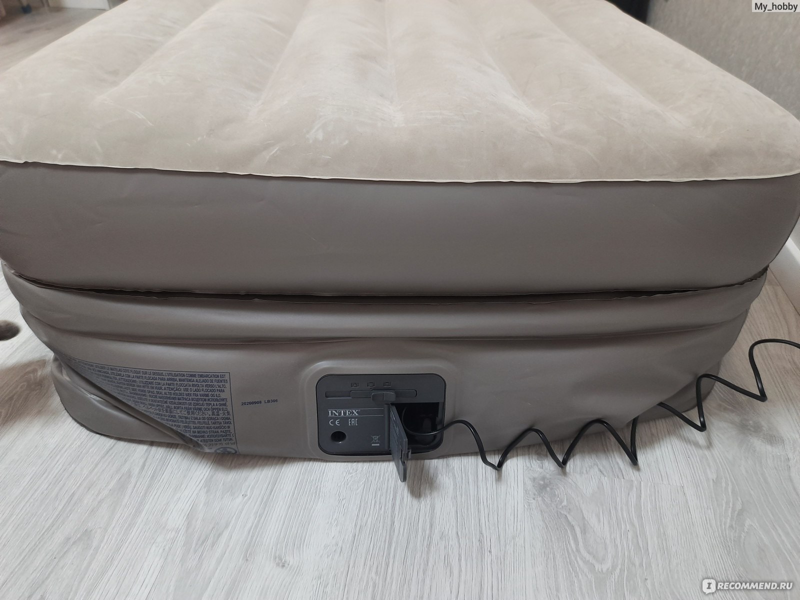 Ремонт надувной кровати со встроенным насосом