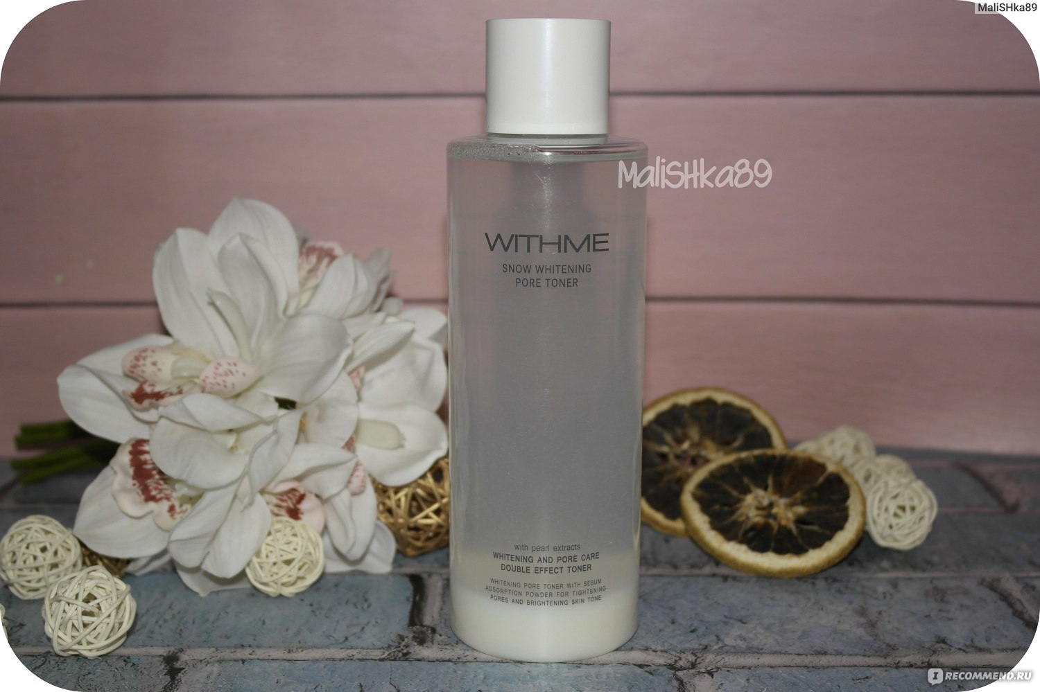 EVAS WithMe Snow Whitening Pore Toner