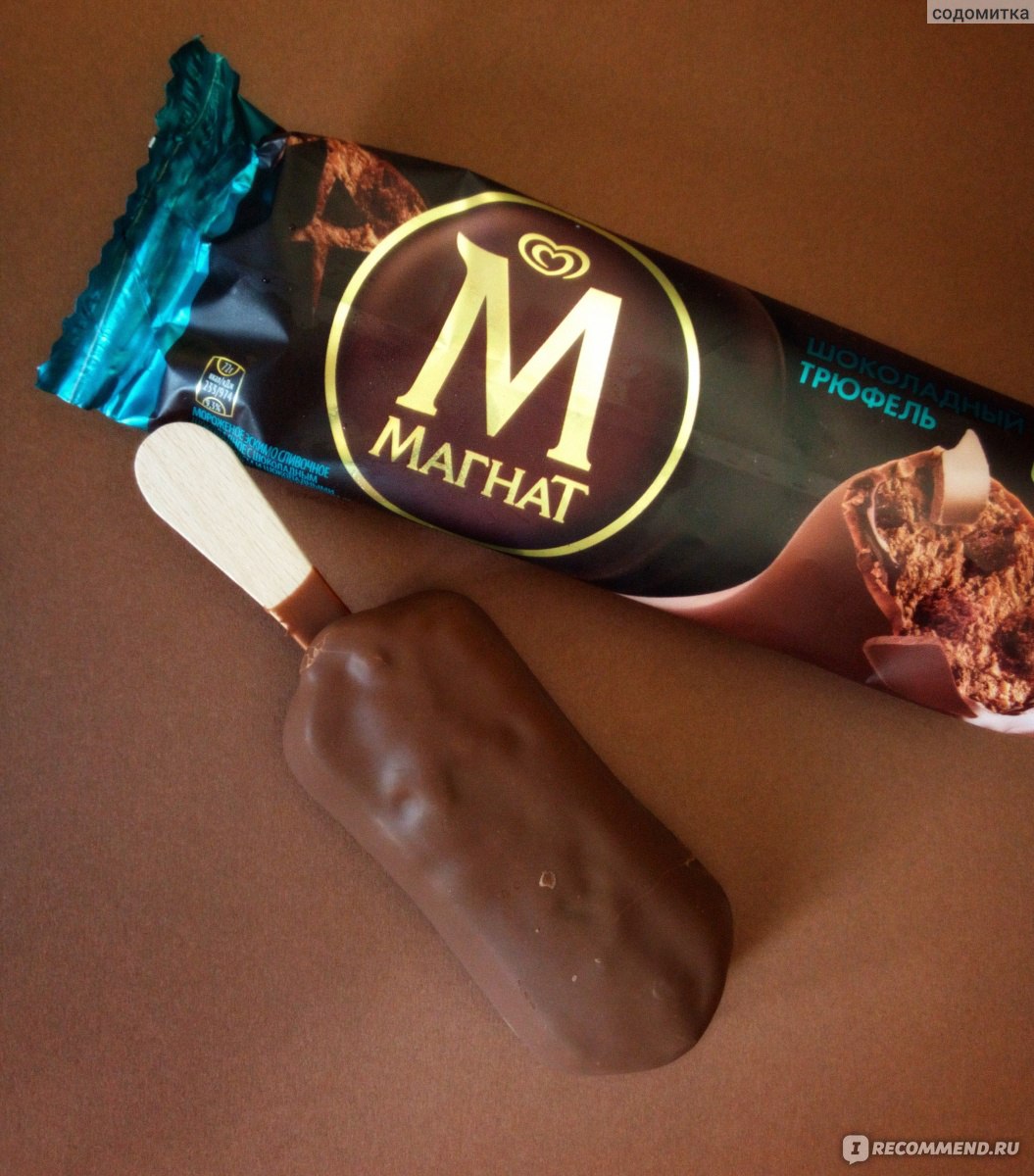 Мороженое Магнат эскимо шоколад трюфель