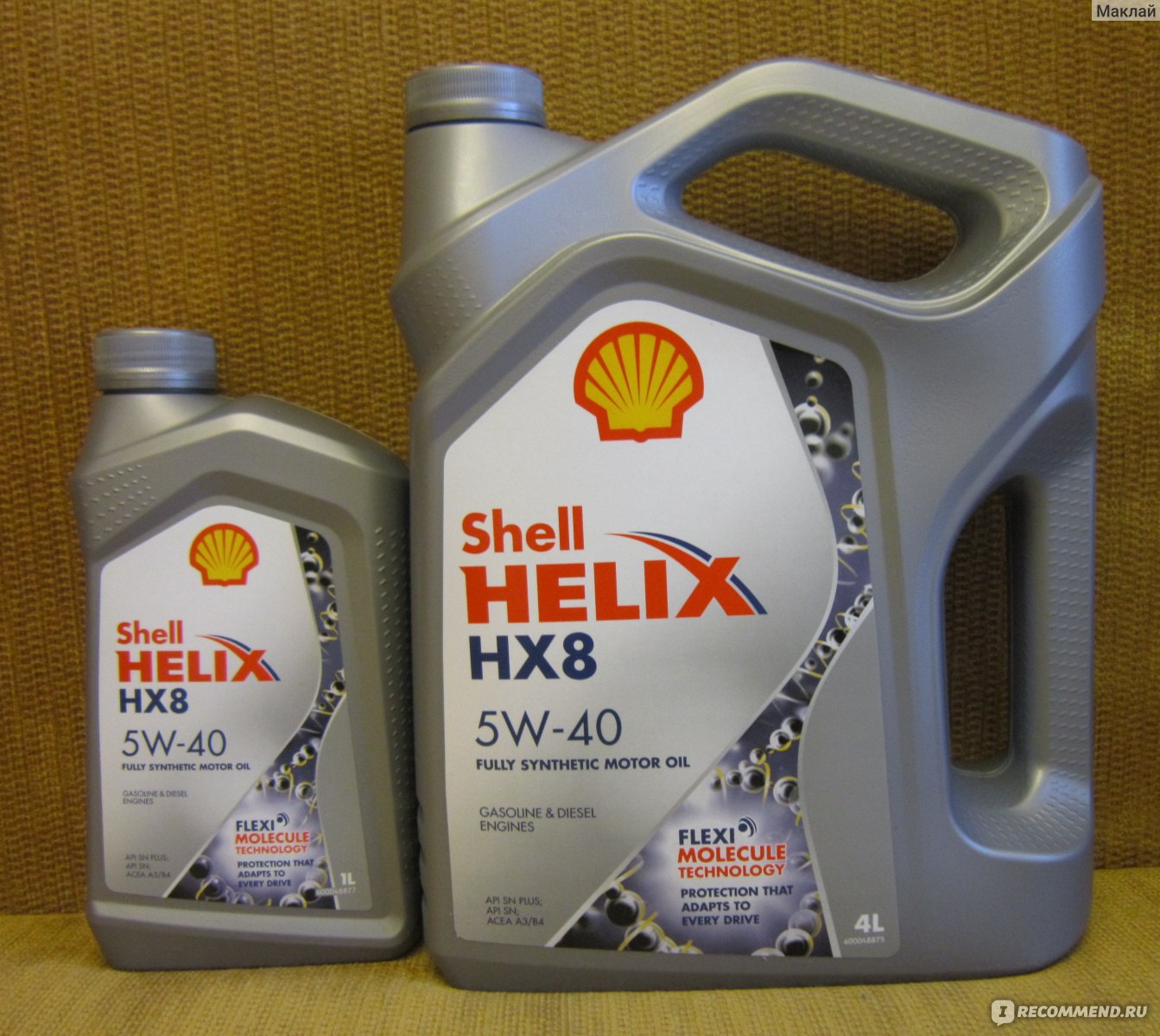 Моторное масло Shell Helix HX8 5W-40 - «Качественное моторное масло от  проверенного производителя.» | отзывы