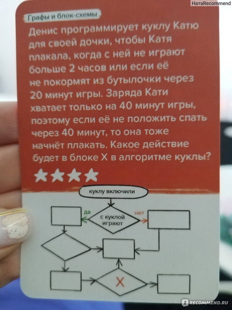 Настольная игра Банда умников Brainy Trainy программирование. - «Милая мышь  Марта, но был и токсичный отец в задачке. Не только для программистов.  Показываю примеры задач» | отзывы