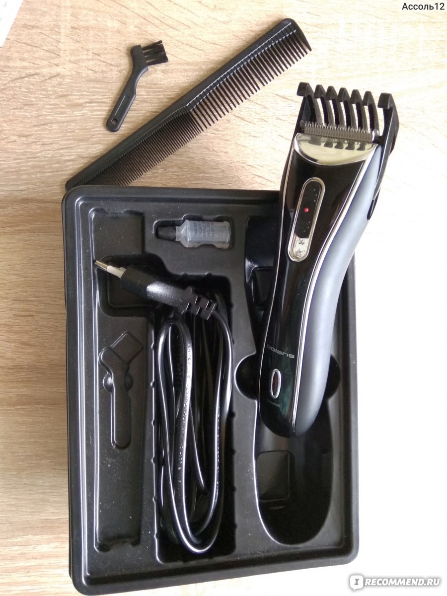 Как снять насадку с машинки для стрижки волос поларис phc 0201r
