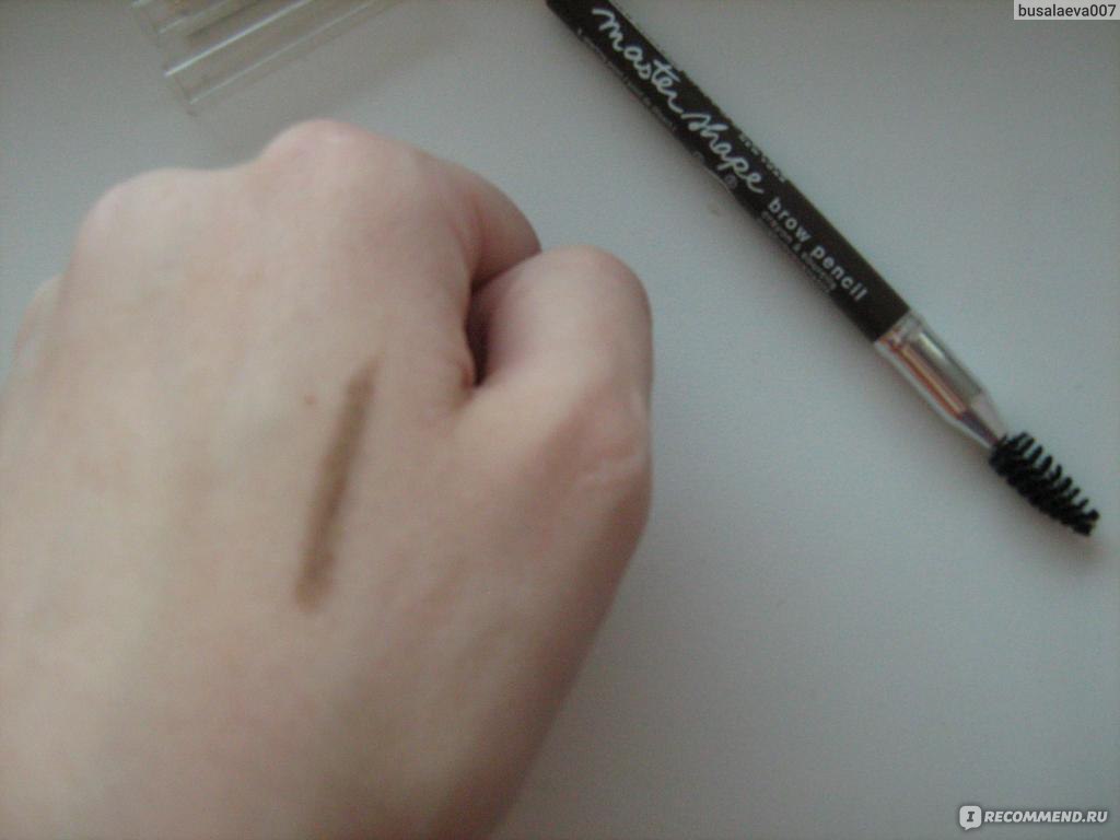 Карандаш для бровей MAYBELLINE Master Shape - «Карандаш для бровей ...