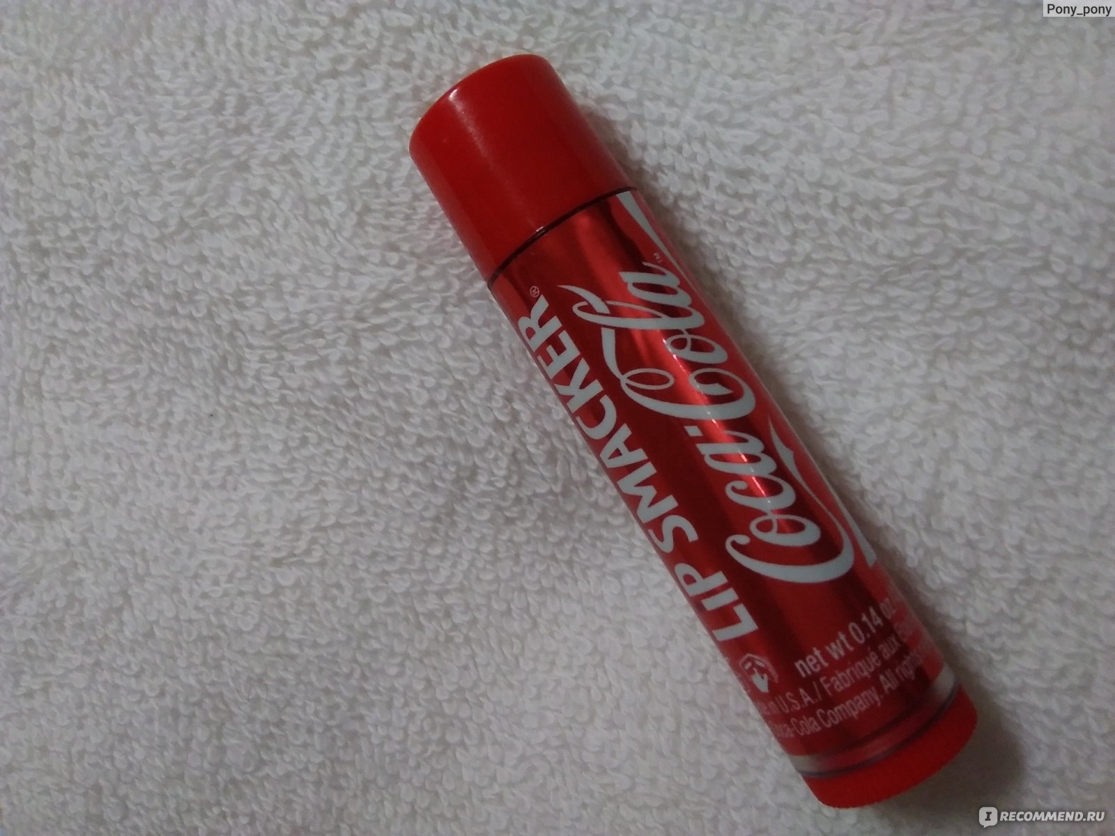 Бальзам для губ Lip Smackers Coca Cola «Кока Кола на губах отзывы