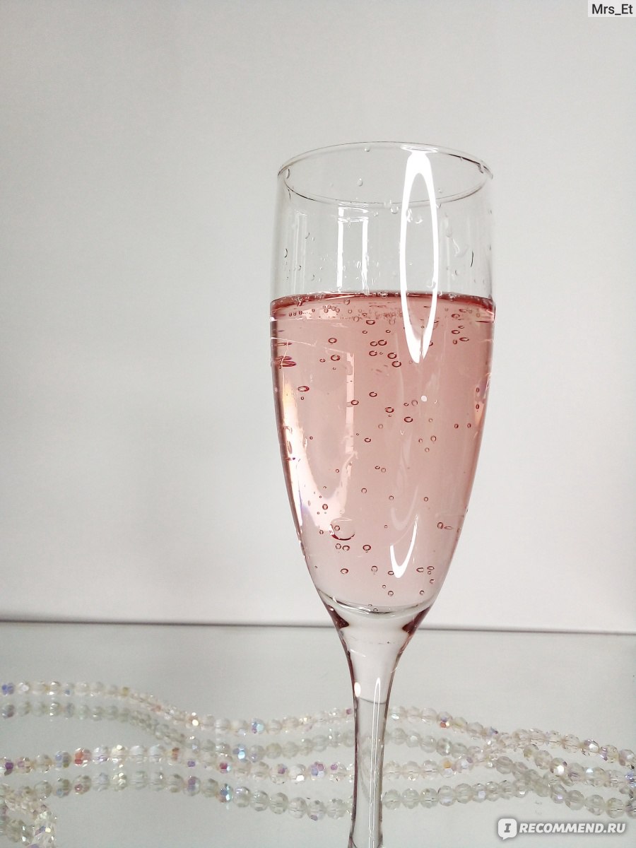 Игристое вино ООО "Союз-Вино" Perle rose полусладкое розовое фото