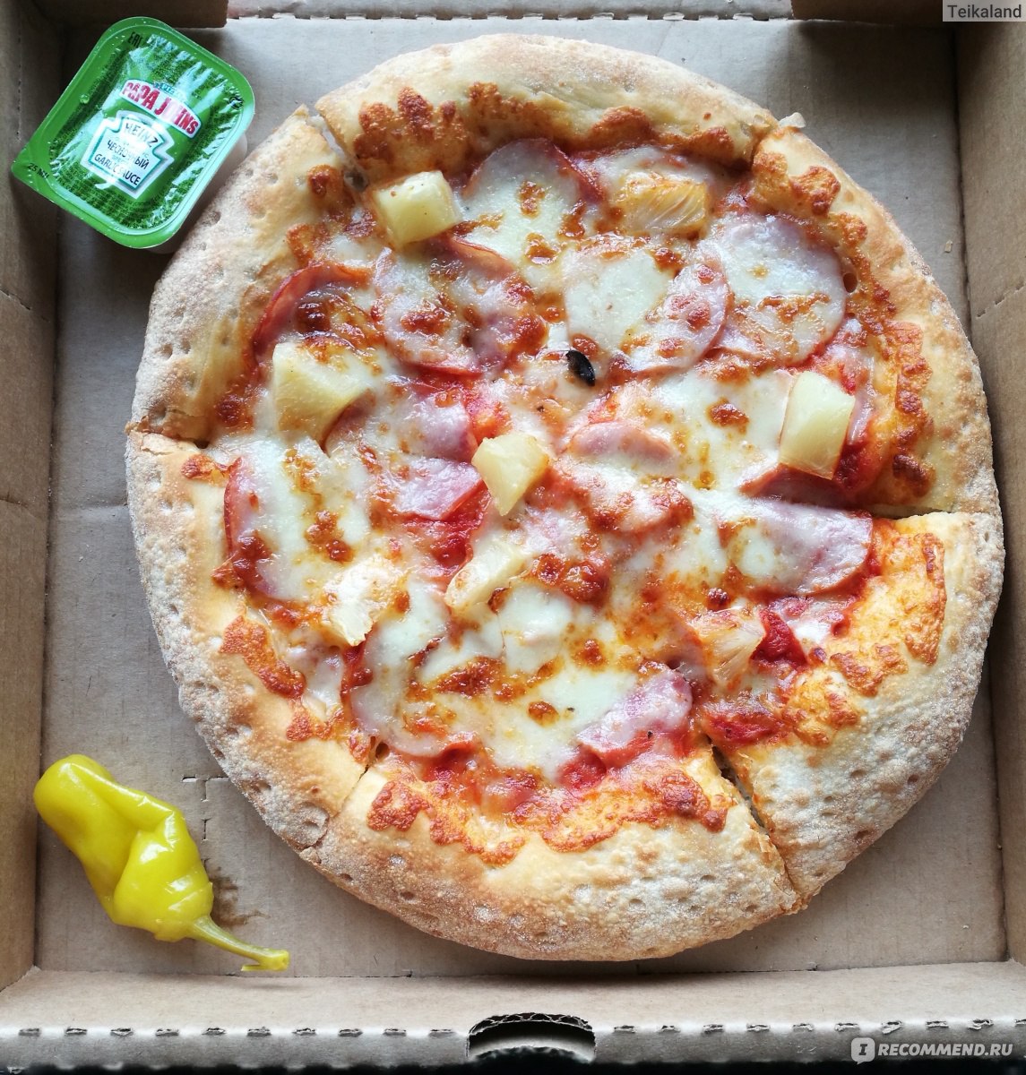 Пицца с ананасами, сыром и курицей – пошаговый рецепт приготовления с фото
