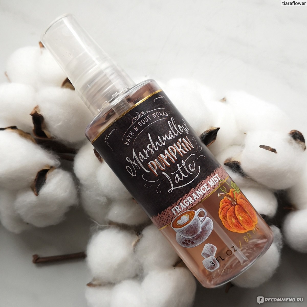 Парфюмированный мист для тела Bath & Body Works Marshmallow Pumpkin Latte -  «Самый популярный осенний аромат! Бестселлер Bath & Body Works» | отзывы