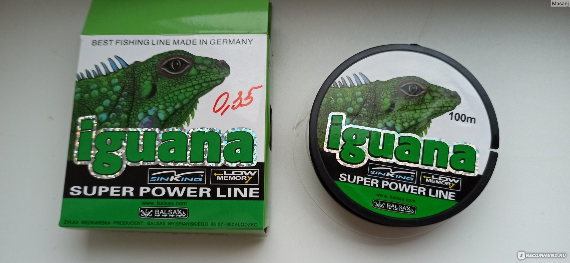 Отзывы о леске Игуана: производитель и качество