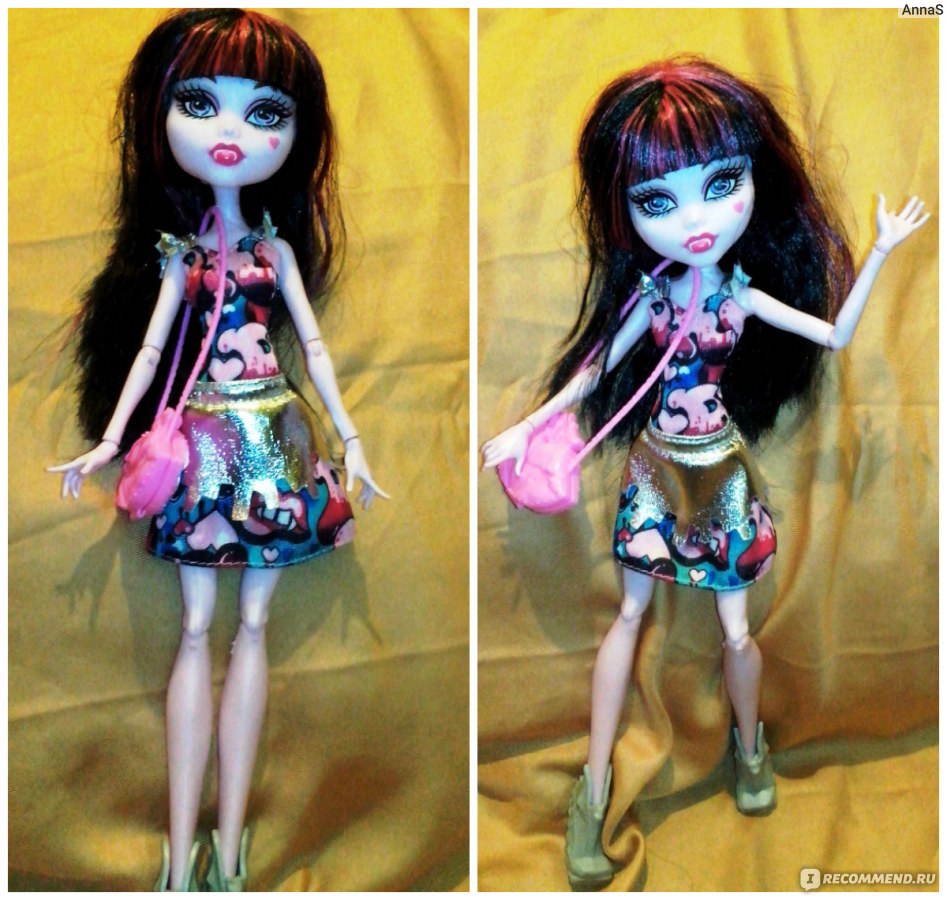 Mattel Кукла Дракулаура Монстер Хай 2015 Бу Йорк (Monster High Draculaura  2015 Boo York) - «Очень интересная и качественная кукла на шарнирах. Но  почему же дочка Дракулы без каких либо интерактивных функций