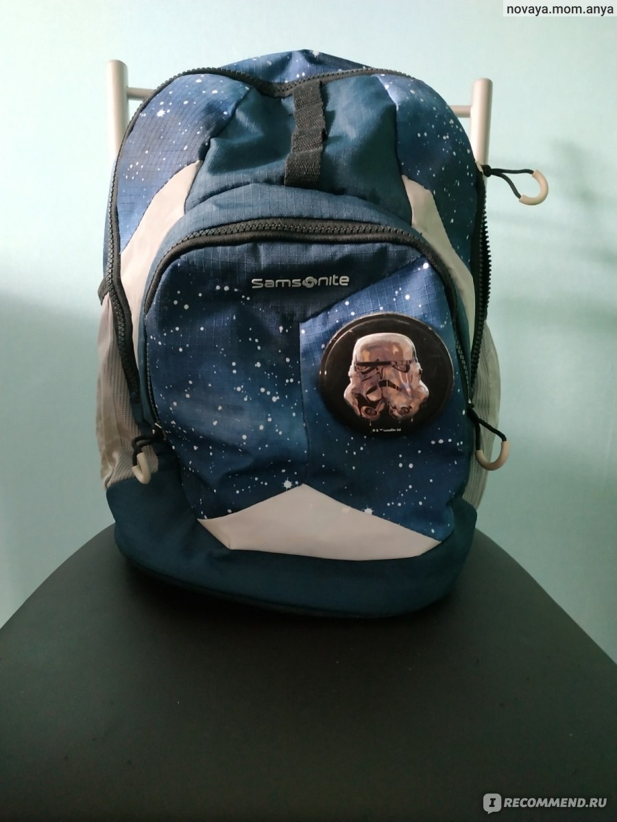 Школьный ранец/рюкзак Samsonite 39C*09002 Sam Ergofit Backpack Star Wars - «Ну почему в моём детстве не было таких рюкзаков!? На нём, как на советском ранце, можно кататься с горок »