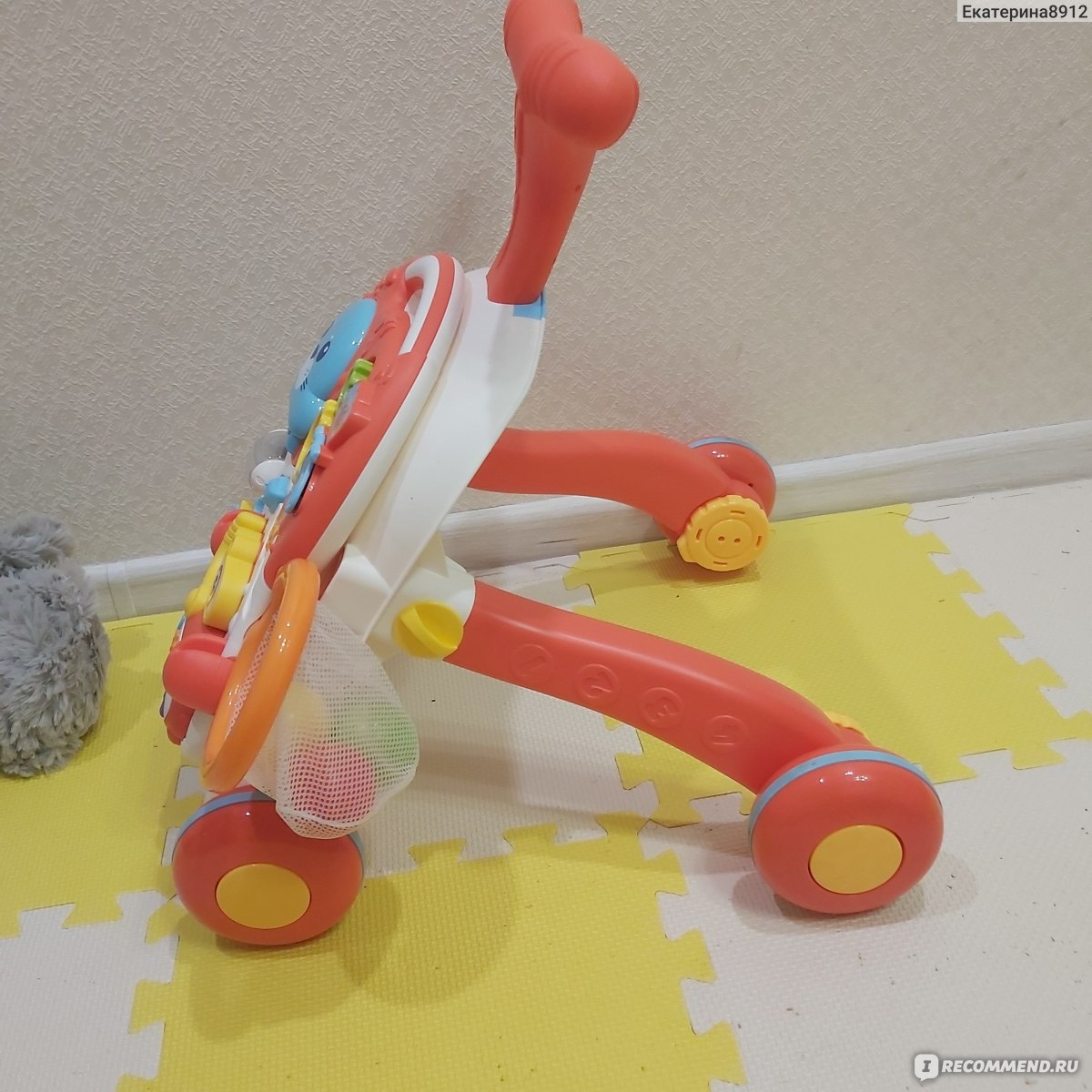 игрушка babygo 2в1 ходунки столик ys0301465