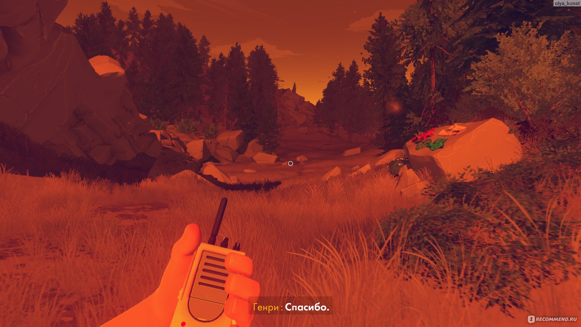 Firewatch - «Если бы сюжет вызывал точно такие же мурашки, как и визуальная  составляющая, цены бы игре не было.» | отзывы