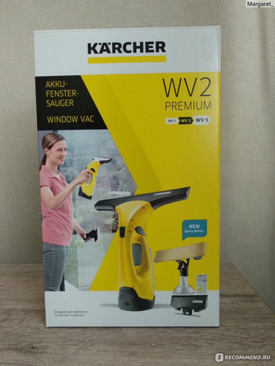 Стеклоочиститель Karcher WV 2 Premium - «Стеклоочиститель не только для  стёкол! Как еще его можно применять? Мой спонсор сияющих поверхностей.  Фото, плюсы и минусы. Бонус: волшебная тряпочка, которая облегчает уборку»  | отзывы