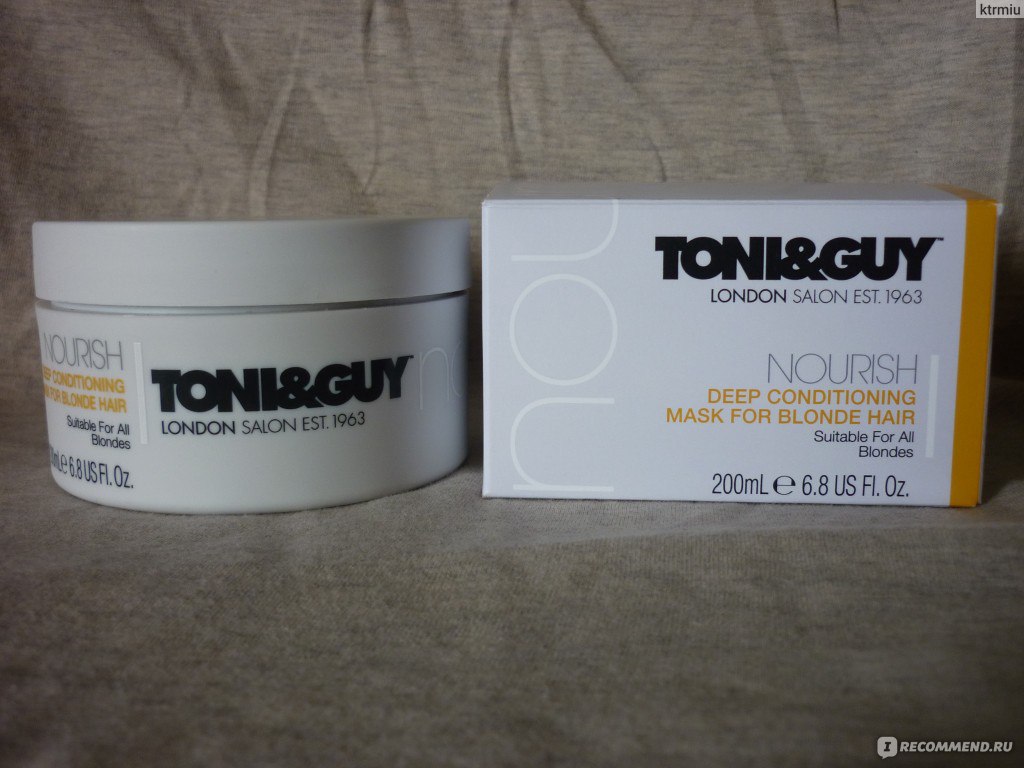 Toni guy маска для светлых волос