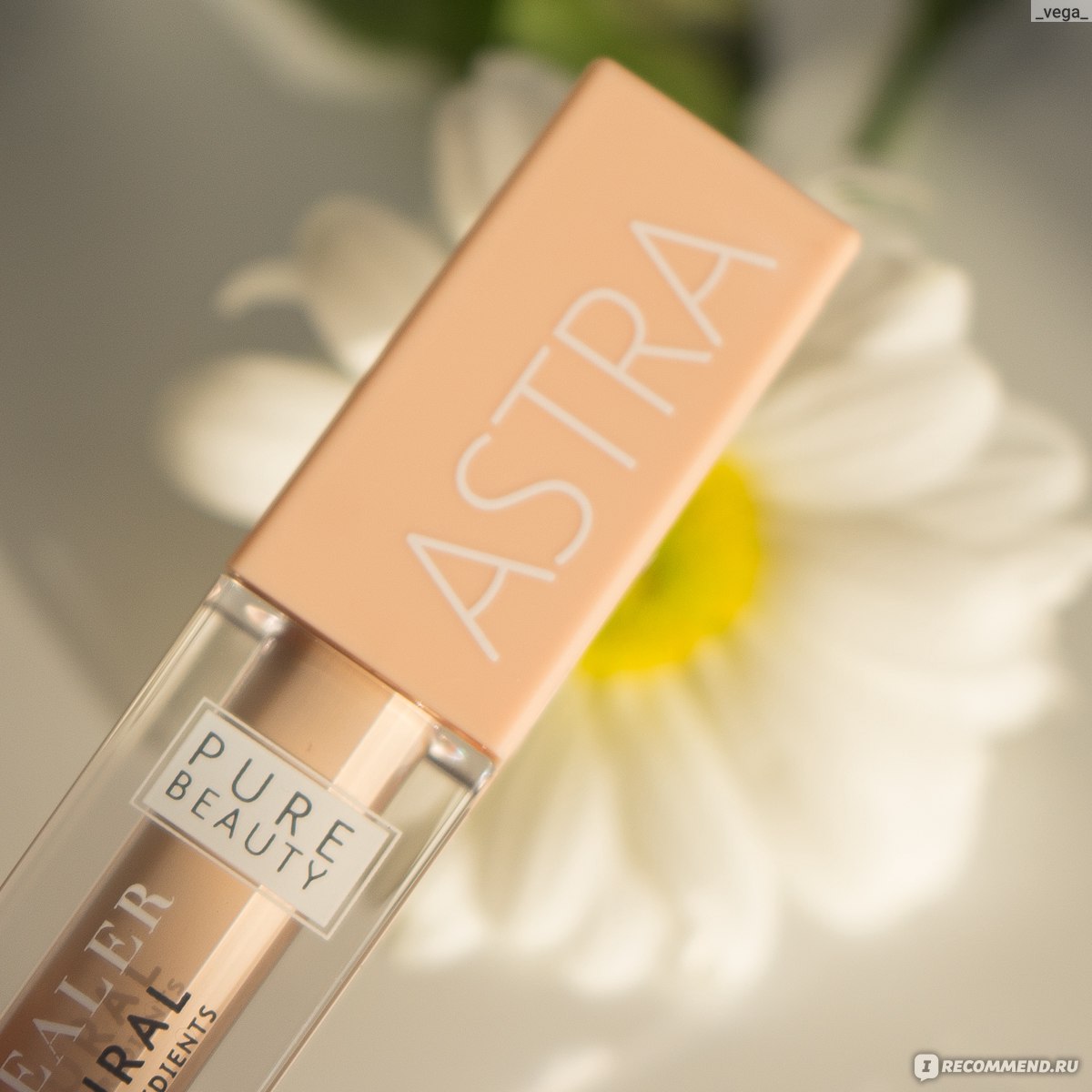 Консилер Astra Make Up Pure Beauty Fluid Concealer Для тех кто не любит плотные консилеры 