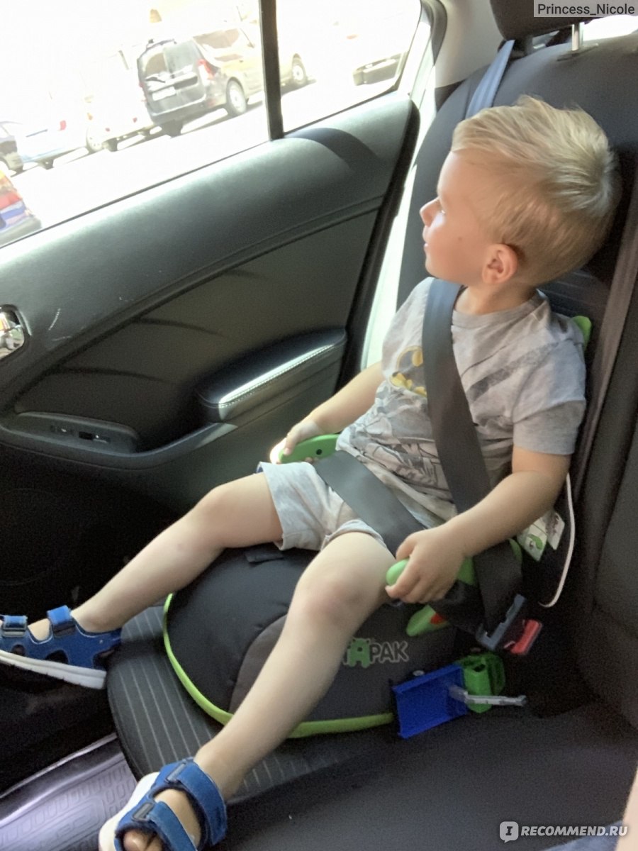 Бустер высокий для детей в машину