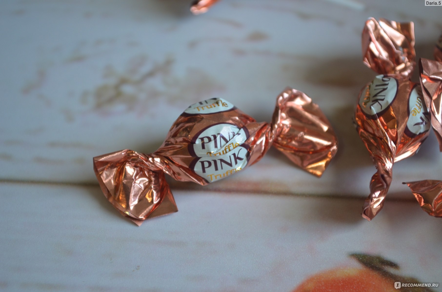 Pink Truffle конфеты трюфель