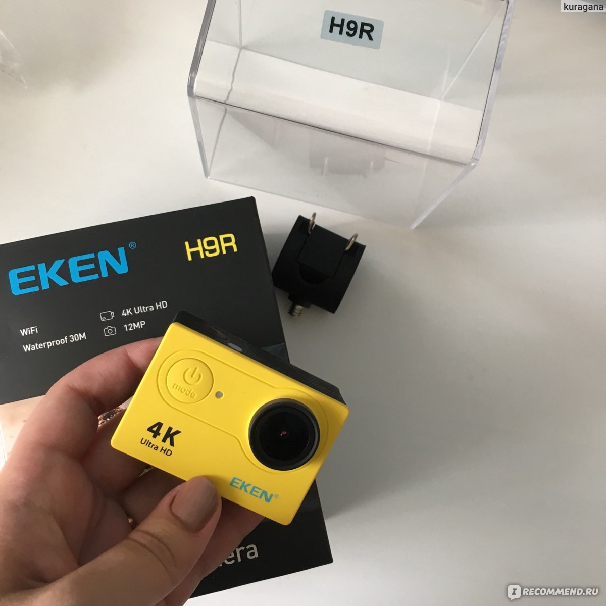 Eken H9R - «Экшн-камера с 4k ultra HD? Серьёзно? » | отзывы