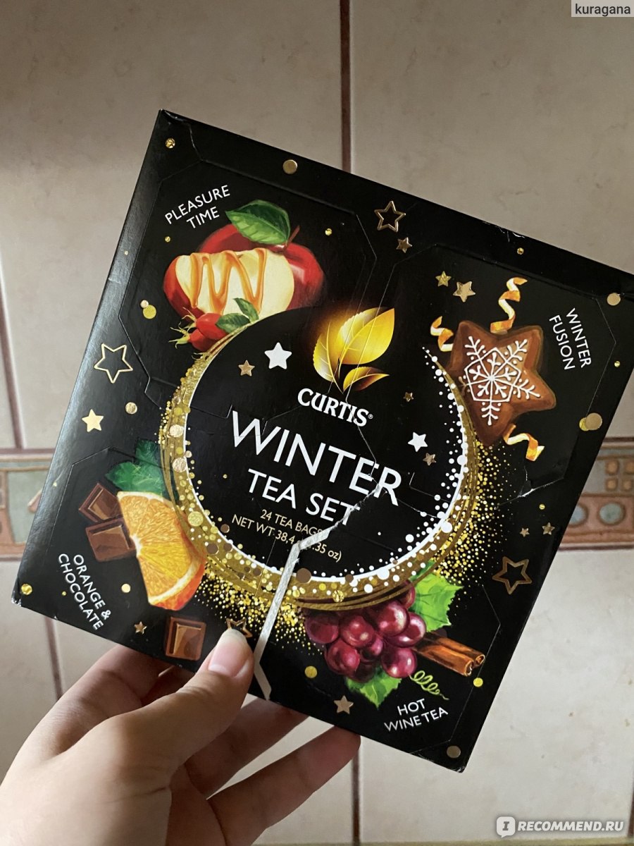 Чай Curtis Winter tea collection - «Готовимся к Новому году и начинаем ...