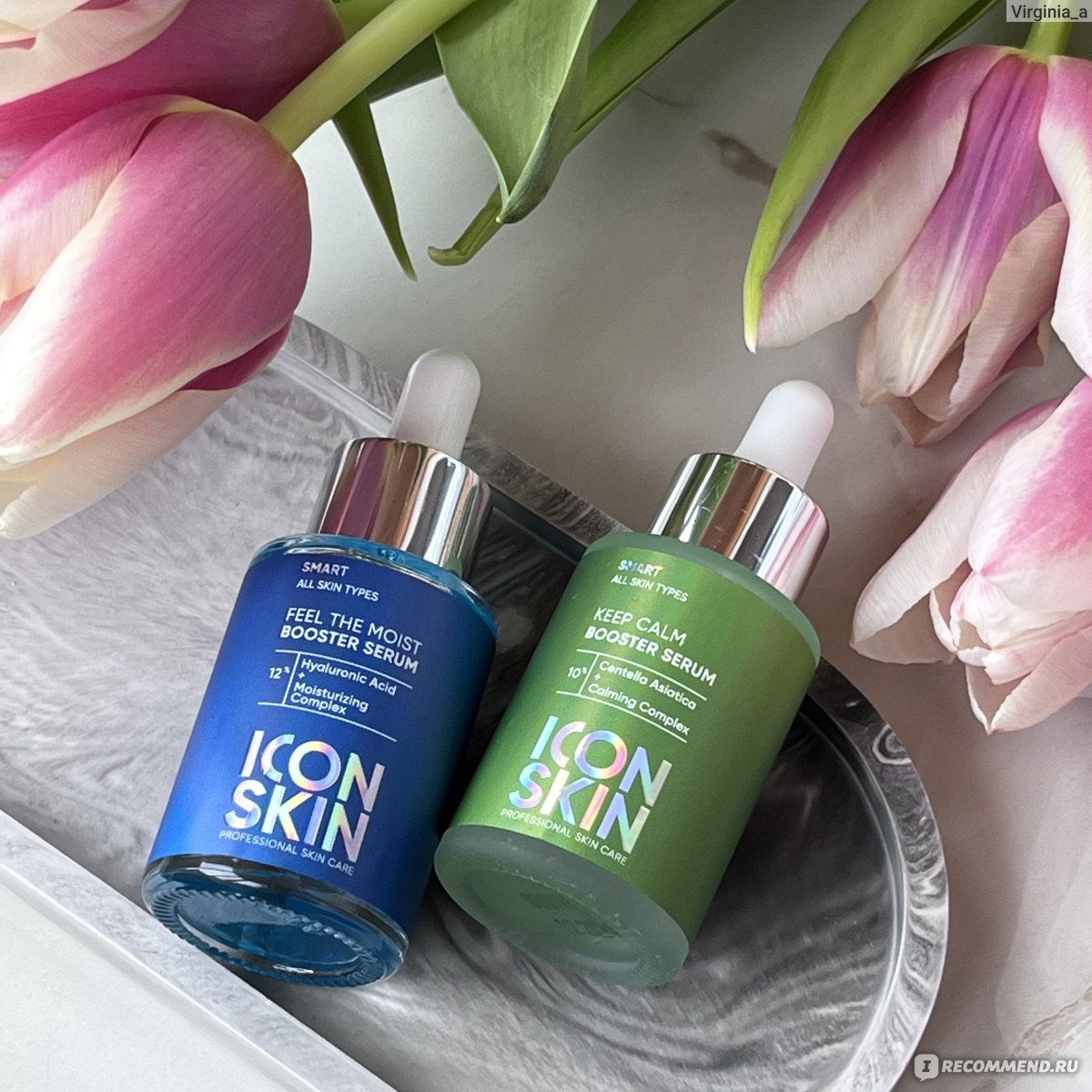 Сыворотка для лица Icon Skin Увлажняющая feel the moist booster serum ...