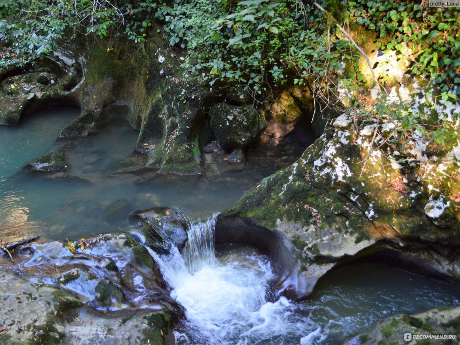 Водопад Ирина в Абхазии