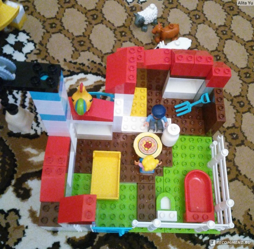 Lego Duplo 10869 приключения на ферме фото