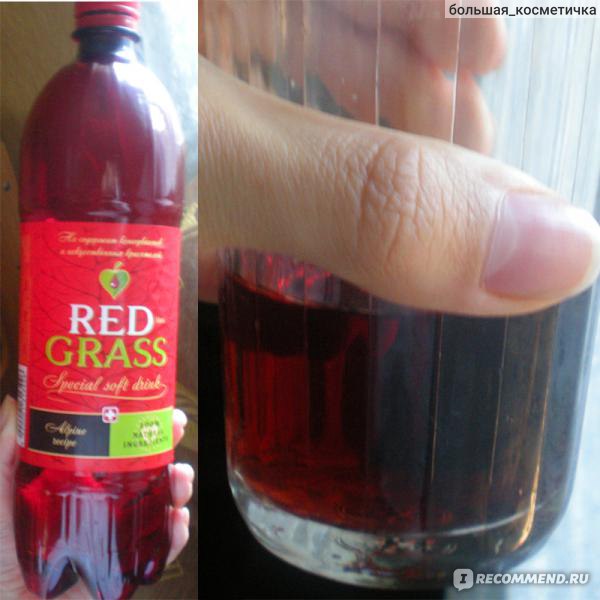 Напиток газированный GreenMe Red Grass (ред грасс) фото