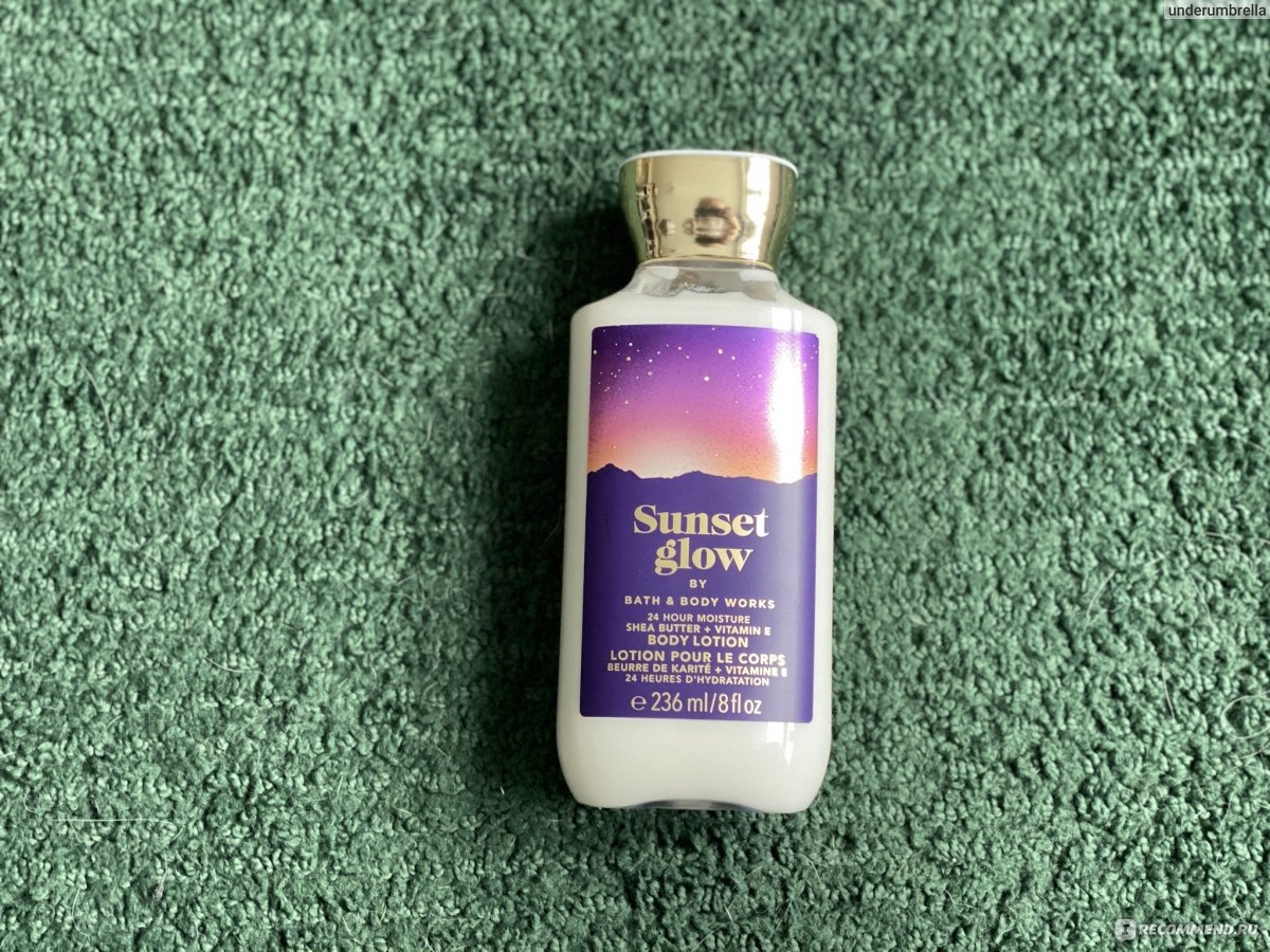 Лосьон для тела Bath & Body Works SUNSET GLOW - «Сладкий аромат летнего  заката 🌒 Лосьон для тела, который дарит прекрасное увлажнение и мягкость  вашей коже❤️» | отзывы