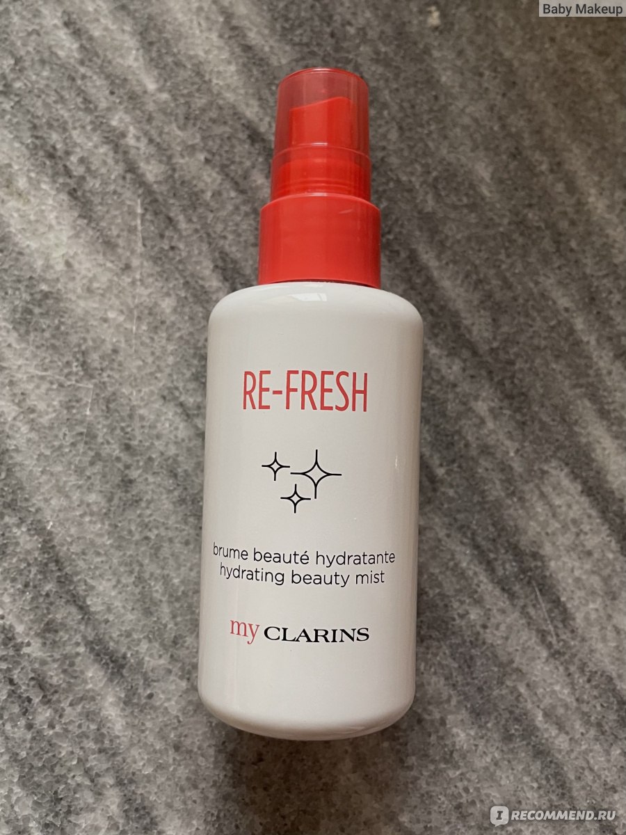 Лосьон-спрей Clarins My Clarins освежающий для молодой кожи RE-FRESH -  «Очередное средство линейки My Clarins - очередное разочарование.. 😟» |  отзывы