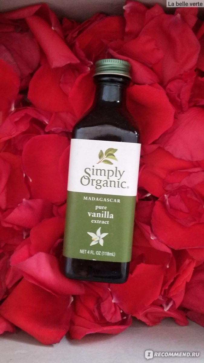 Ароматизатор ваниль Simply Organic Pure Vanilla Extract. Madagascar - «Чес  слово, я думала, тут уже миллион отзывов на него и что я уже писала. Это  мой маст хев в любом (почти) десерте.