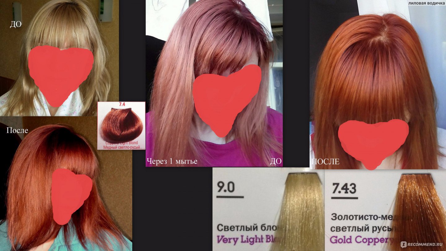 Симпл краски для волос7.43