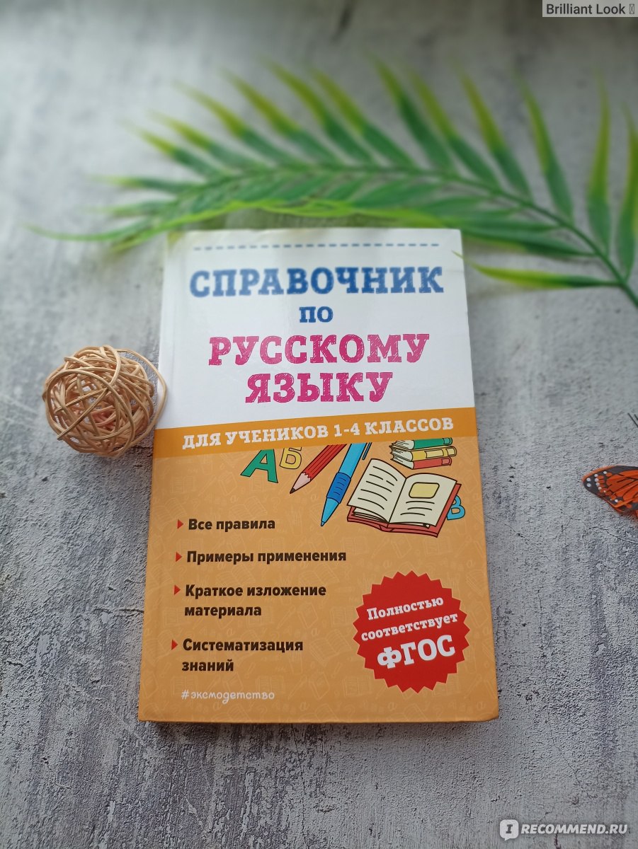 Справочник по русскому языку для учеников 1-4 классов. Анурова Александра  Сергеевна - «Понятное пособие для учащихся начальной школы, весь материал с  1 по 4 класс» | отзывы