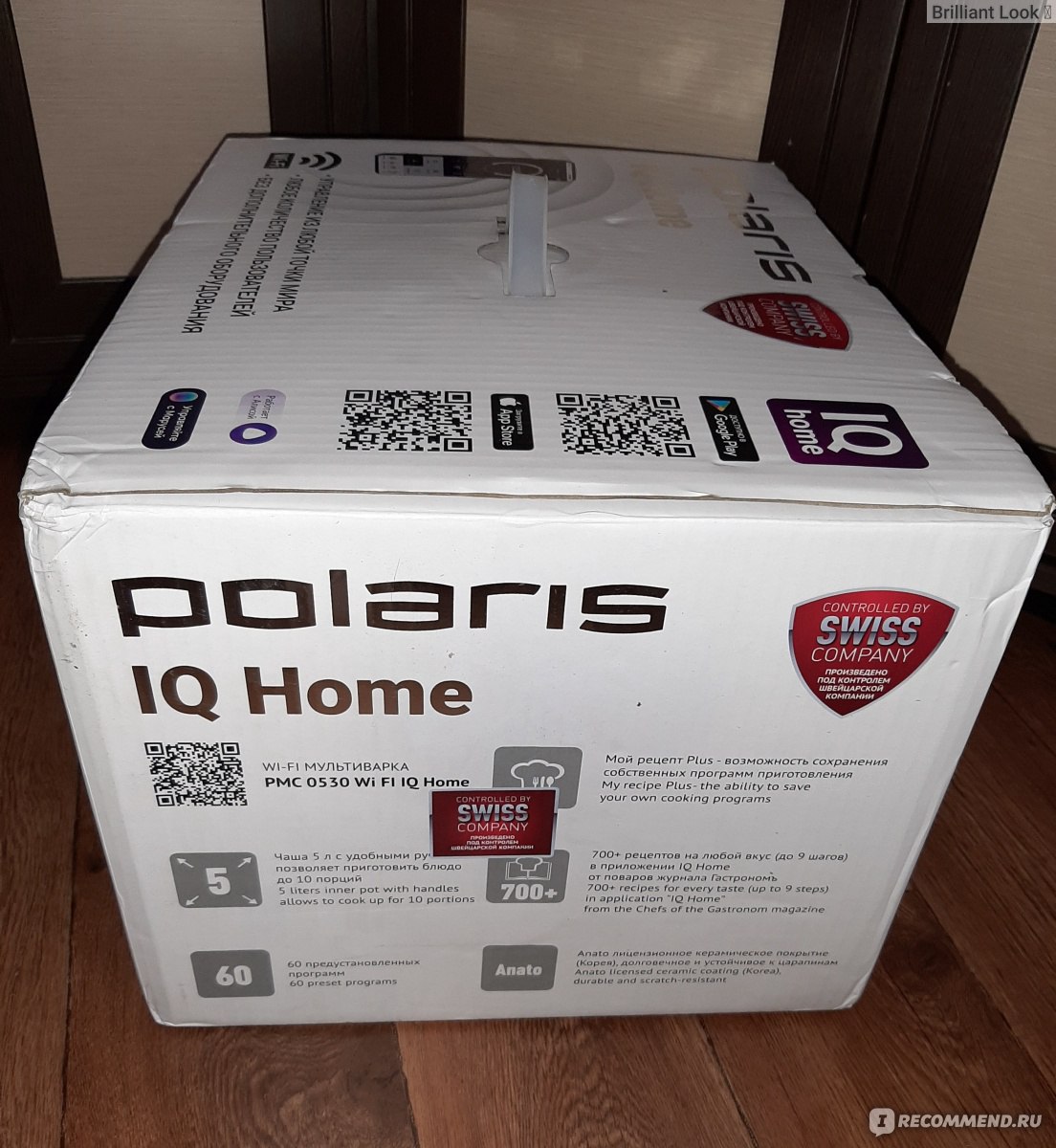 Мультиварка Polaris PMC 0530 Wi-FI IQ Home - «Моя помощница на кухне  мультиварка Polaris PMC 0530 Wi-FI IQ Home💥 Красивая, современная, легко  мыть и приготовить можно огромное количество блюд ❤» | отзывы