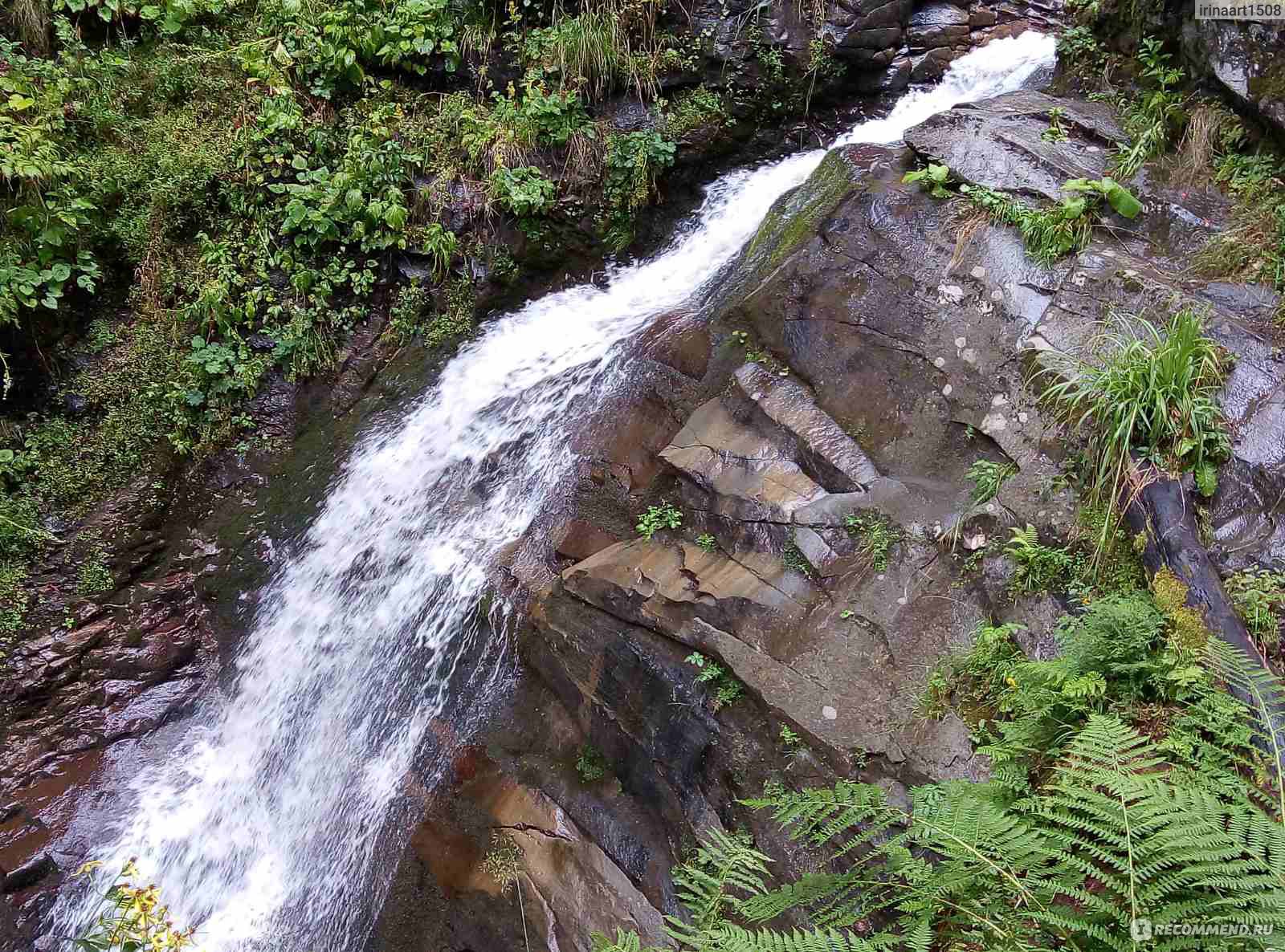 Красная Поляна водопады Менделиха