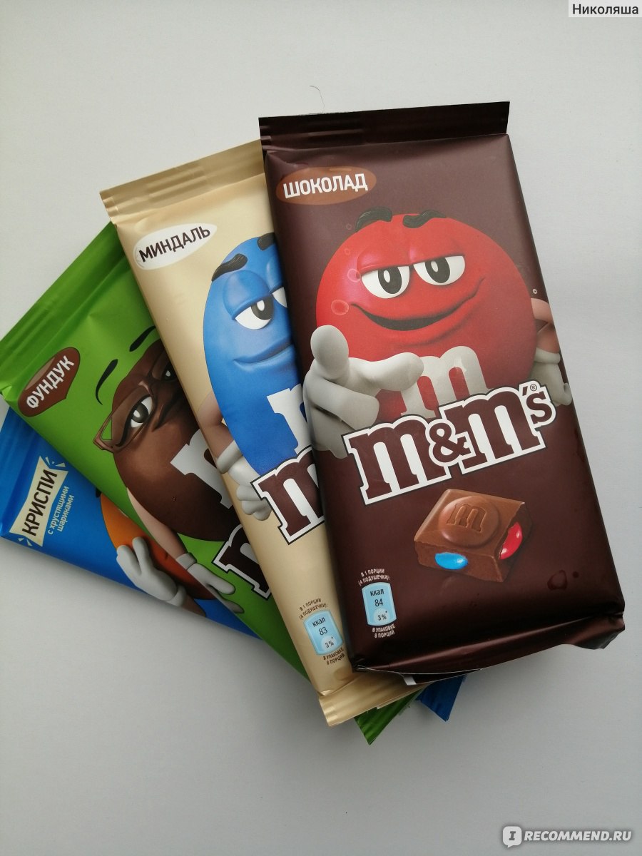 Шоколадка m&m