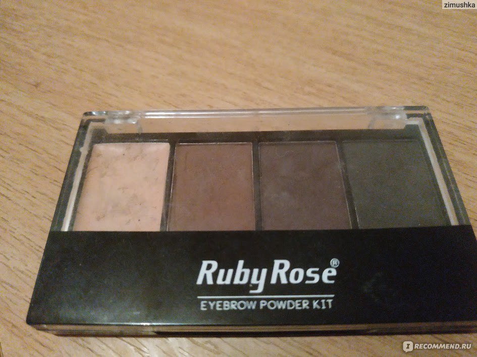 Ruby rose тени для макияжа бровей Тени для бровей Ruby Rose eyerbrow powder kit - "Очень хорошие" отзывы