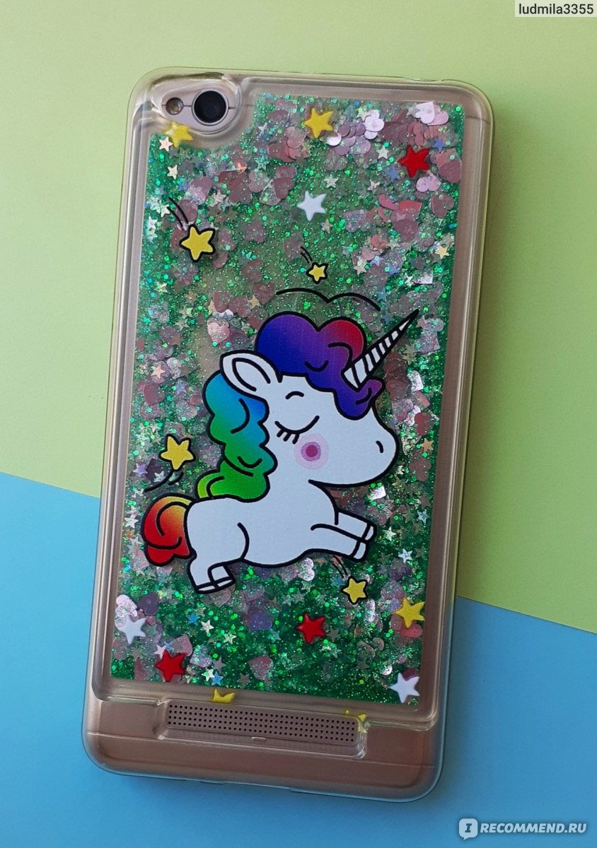 Чехол для телефона Aliexpress Xiaomi Redmi 4A Case KL-Boutiques Unicorn  Liquid Case Soft Glitter Dynamic Cover Protective Shell - «Чехол для  телефона Xiaomi Redmi 4a. Милый единорожка и много блесток.» | отзывы