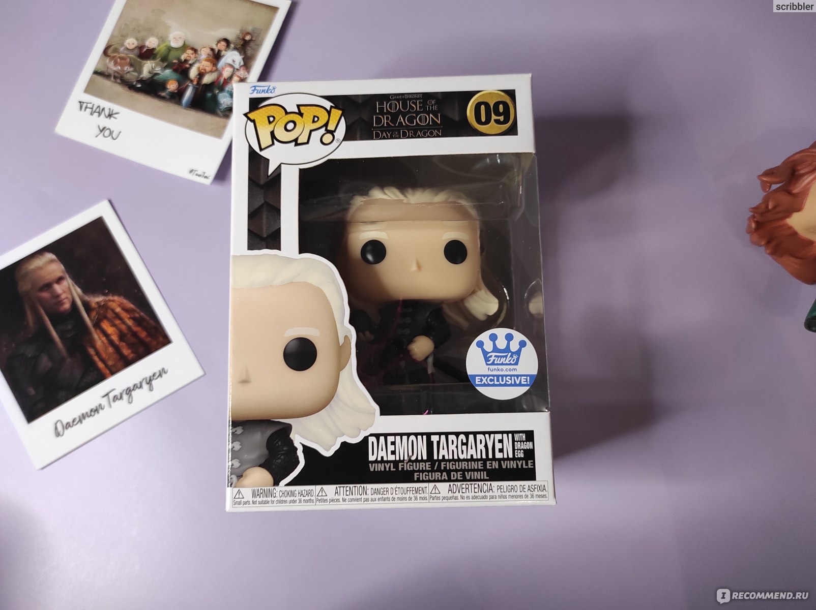 Funko POP! TV HOTD Daemon Targaryen (Exc) - «🐉 Деймон Таргариен //  Порочный принц 🐉 Внук короля, брат короля, муж королевы, отец и дед  королей » | отзывы