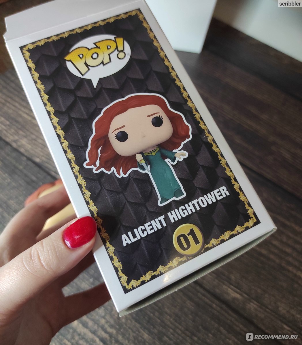 Funko Pop! Alicent Hightower with Dagger (HOTD) - «Дом дракона в трендах!  💚 Показываю свою первую (и, надеюсь, не последнюю) фигурку по сериалу +  фото моей коллекции фигурок по Игре престолов 🐉» | отзывы