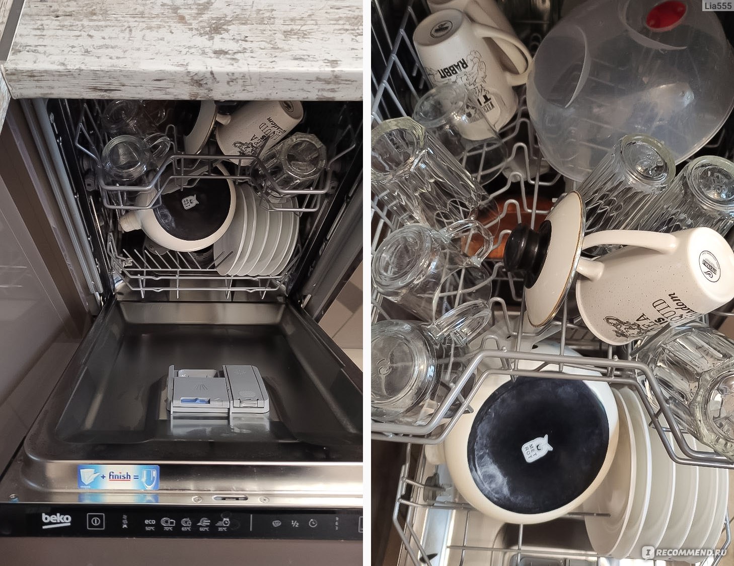 Посудомойка закончила работу: все чистое и целое!