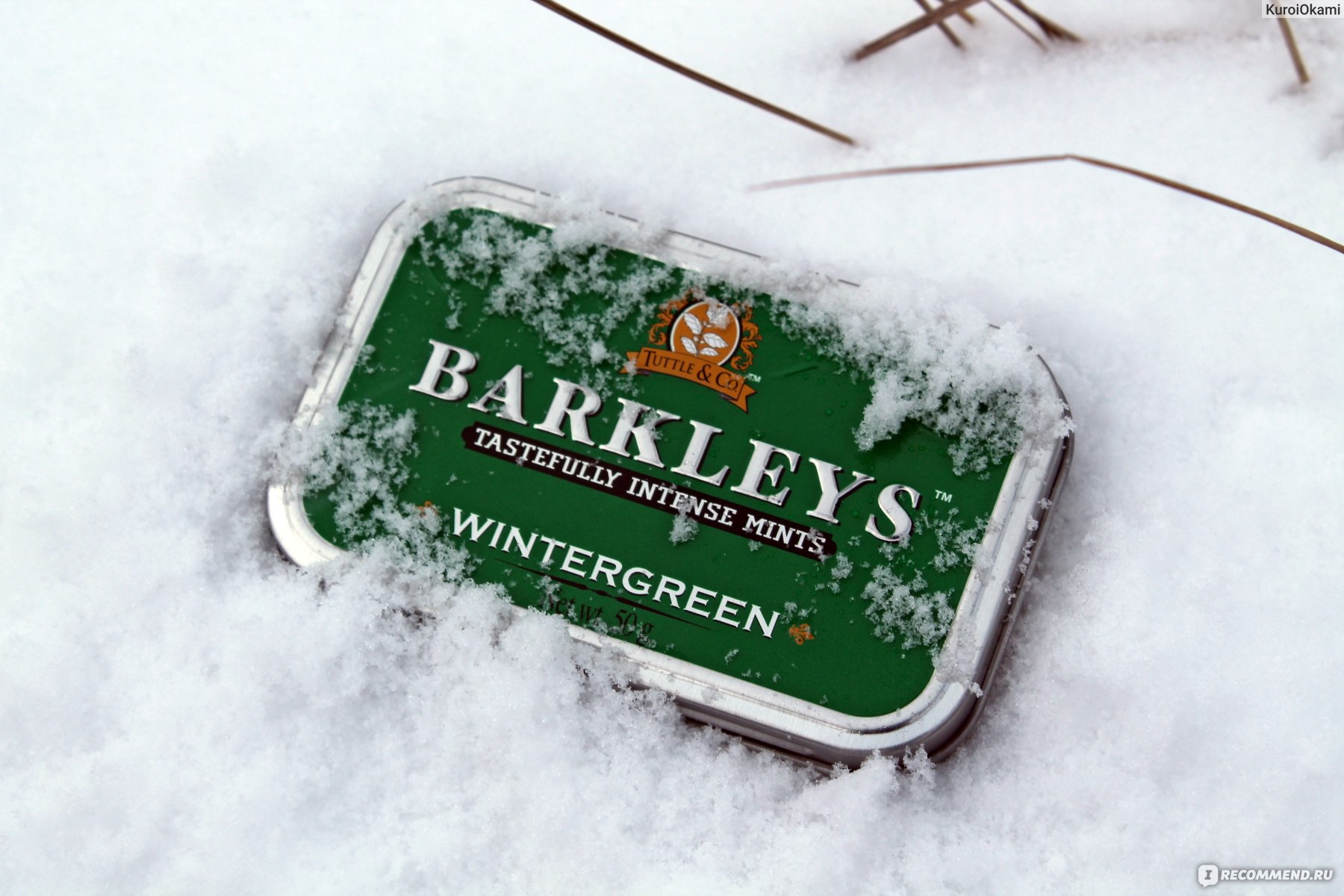 Barkleys конфеты Wintergreen