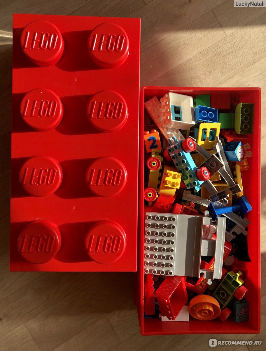 Ящик для хранения деталей конструкторов Lego - ecoToy