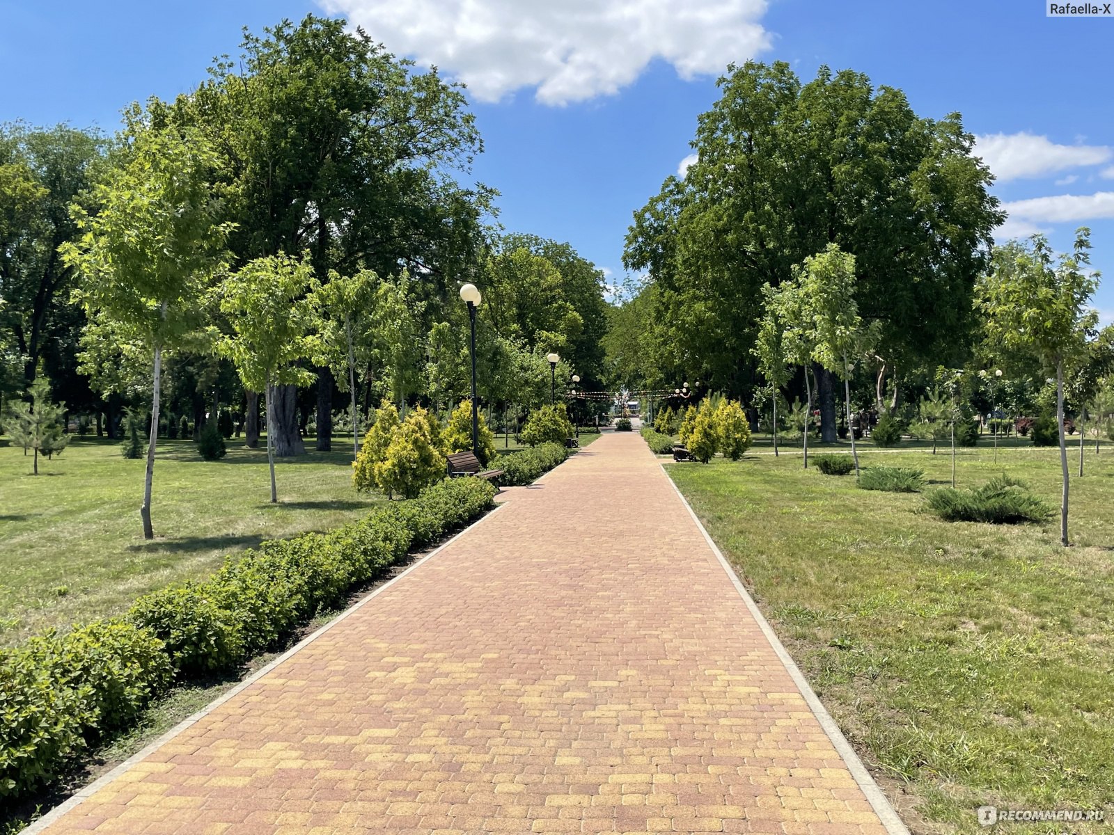 Фото комсомольского парка в динской